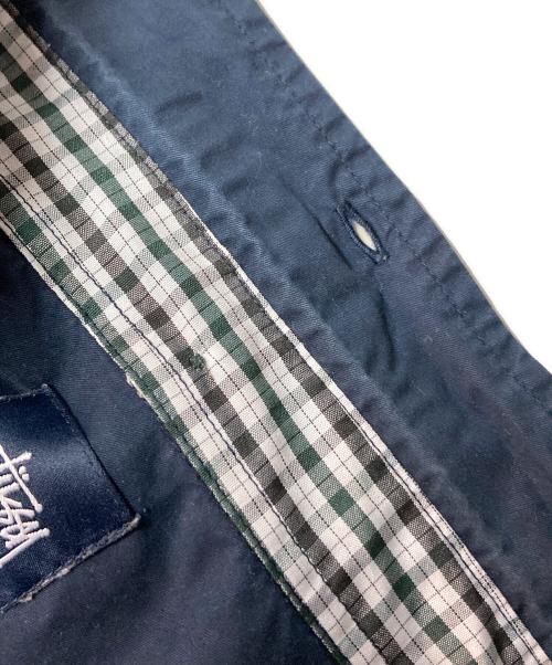 stussy（ステューシー）stussy (ステューシー) ボタンダウンシャツ ネイビー サイズ:Lの古着・服飾アイテム