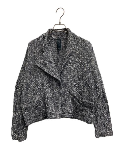 Zero+Maria Cornejo（ゼロ マリア コルネホ）Zero+Maria Cornejo (ゼロ マリア コルネホ) ツイードジャケット ブラック サイズ:2の古着・服飾アイテム
