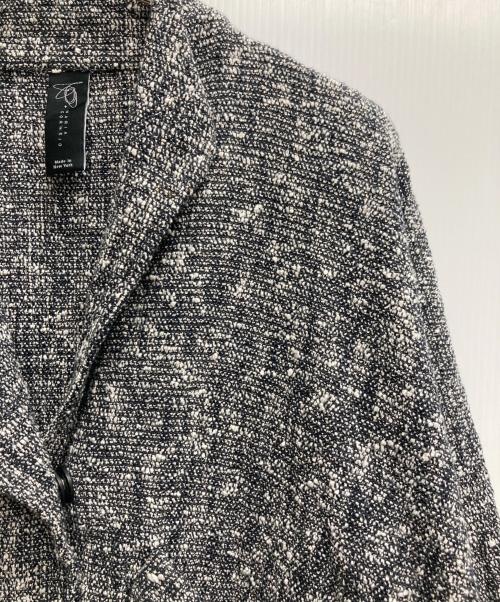 Zero+Maria Cornejo（ゼロ マリア コルネホ）Zero+Maria Cornejo (ゼロ マリア コルネホ) ツイードジャケット ブラック サイズ:2の古着・服飾アイテム