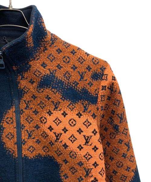 LOUIS VUITTON（ルイ ヴィトン）LOUIS VUITTON (ルイ ヴィトン) ブークレットブルゾン ネイビー サイズ:48の古着・服飾アイテム