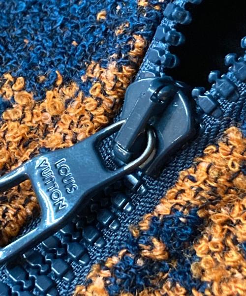 LOUIS VUITTON（ルイ ヴィトン）LOUIS VUITTON (ルイ ヴィトン) ブークレットブルゾン ネイビー サイズ:48の古着・服飾アイテム