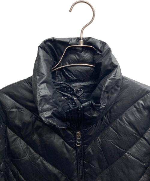 LAUREN RALPH LAUREN（ローレンラルフローレン）LAUREN RALPH LAUREN (ローレンラルフローレン) ダウンジャケット ブラック サイズ:XSの古着・服飾アイテム