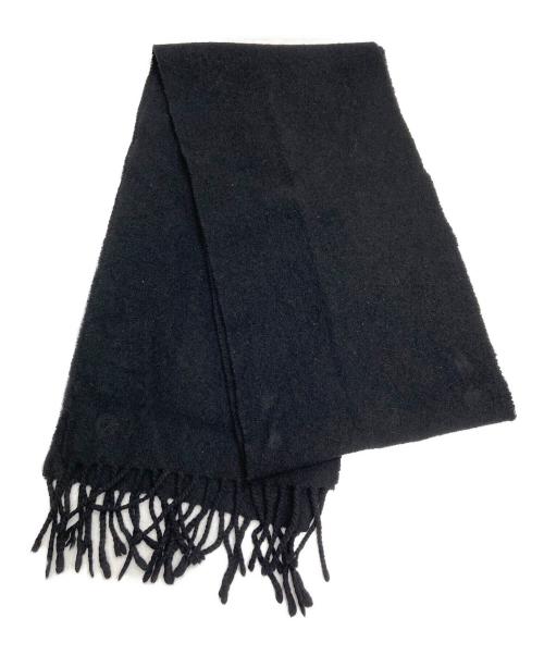 ami（アミ）ami (アミ) ウールマフラー ブラックの古着・服飾アイテム