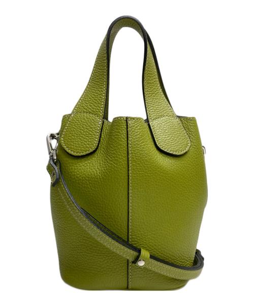 ripani（リパーニ）ripani (リパーニ) ANNA レザー2WAYバッグ 黄緑の古着・服飾アイテム