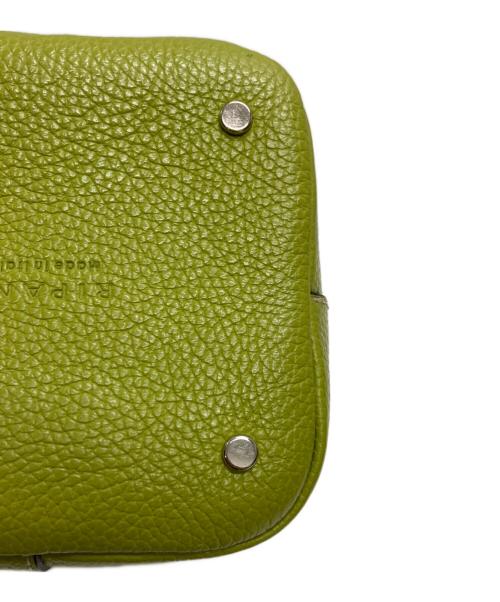 ripani（リパーニ）ripani (リパーニ) ANNA レザー2WAYバッグ 黄緑の古着・服飾アイテム