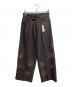 ajouter flow（アジューテフロー）の古着「タックパンツ」｜ブラウン