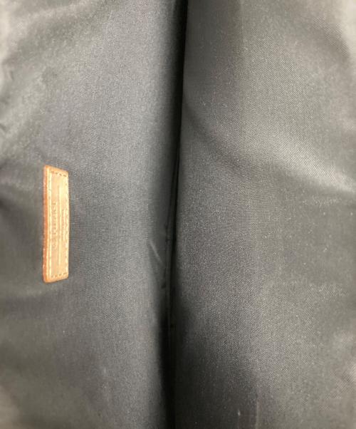 russet（ラシット）russet (ラシット) PCケース ネイビー×ブラウンの古着・服飾アイテム