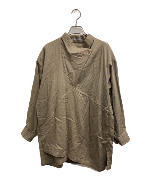ISSEY MIYAKE（イッセイミヤケ）ISSEY MIYAKE (イッセイミヤケ) スモック ブラウン サイズ:9の古着・服飾アイテム