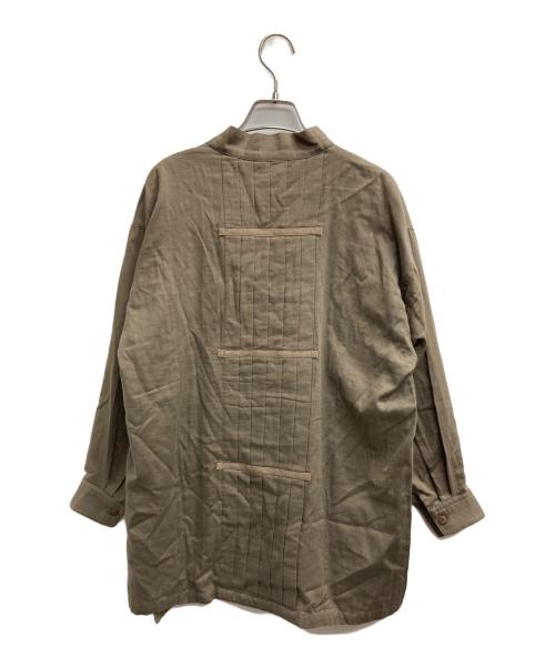 ISSEY MIYAKE（イッセイミヤケ）ISSEY MIYAKE (イッセイミヤケ) スモック ブラウン サイズ:9の古着・服飾アイテム
