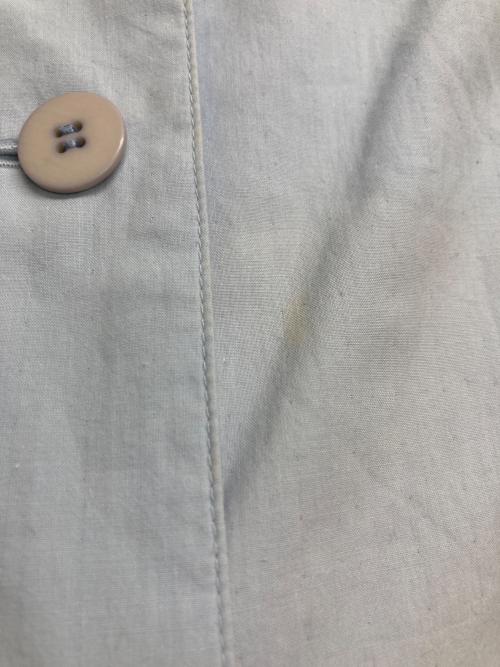 ISSEY MIYAKE（イッセイミヤケ）ISSEY MIYAKE (イッセイミヤケ) ノーカラージャケット ブルー サイズ:Mの古着・服飾アイテム