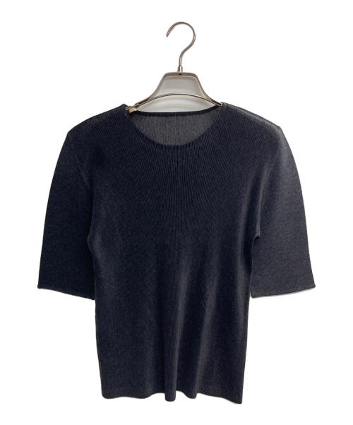 PLEATS PLEASE（プリーツプリーズ）PLEATS PLEASE (プリーツプリーズ) プリーツカットソー ブラック サイズ:3の古着・服飾アイテム