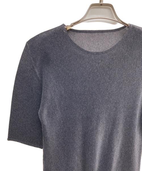 PLEATS PLEASE（プリーツプリーズ）PLEATS PLEASE (プリーツプリーズ) プリーツカットソー ブラック サイズ:3の古着・服飾アイテム