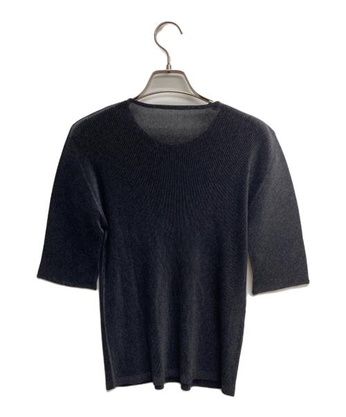 PLEATS PLEASE（プリーツプリーズ）PLEATS PLEASE (プリーツプリーズ) プリーツカットソー ブラック サイズ:3の古着・服飾アイテム