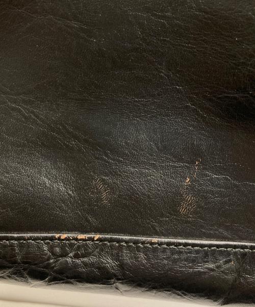 Joe McCOY（ジョーマッコイ）Joe McCOY (ジョーマッコイ) 豊岡鞄 (トヨオカカバン) レザートートバッグ ブラックの古着・服飾アイテム