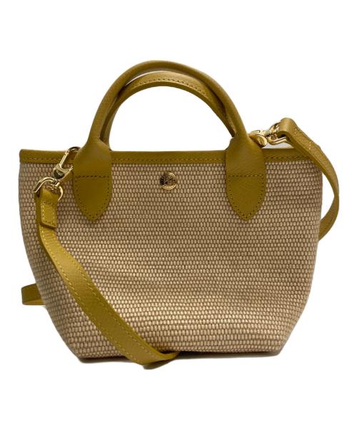 LONGCHAMP（ロンシャン）LONGCHAMP (ロンシャン) LE PLIAGE PARIS SAINT TROPEZ ベージュの古着・服飾アイテム