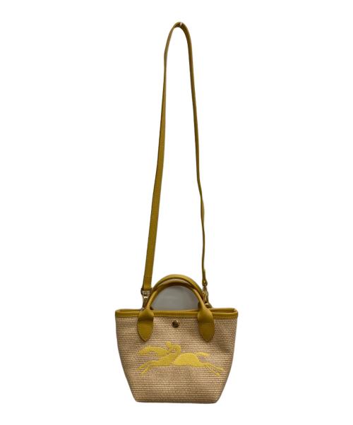 LONGCHAMP（ロンシャン）LONGCHAMP (ロンシャン) LE PLIAGE PARIS SAINT TROPEZ ベージュの古着・服飾アイテム