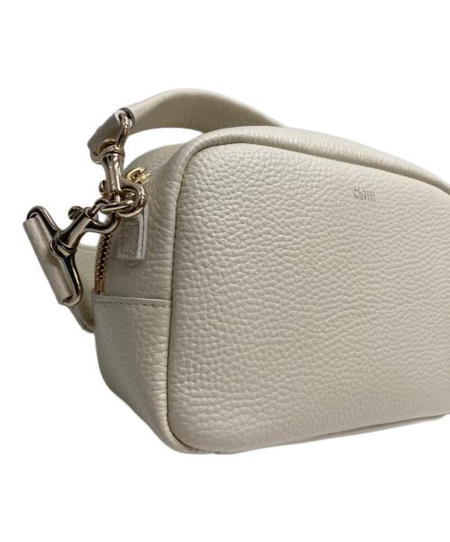 Ch!iii（チー）ch!iii (チー) 2WAY wide belt boston バッグ アイボリーの古着・服飾アイテム