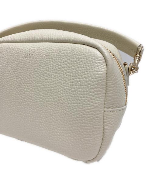 Ch!iii（チー）ch!iii (チー) 2WAY wide belt boston バッグ アイボリーの古着・服飾アイテム