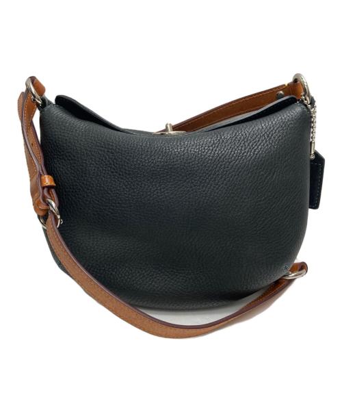 COACH（コーチ）COACH (コーチ) ターンロックショルダーバッグ ブラックの古着・服飾アイテム