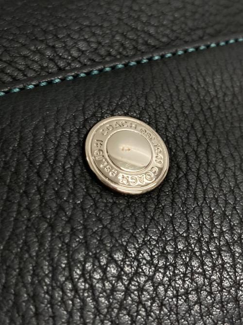 COACH（コーチ）COACH (コーチ) ターンロックショルダーバッグ ブラックの古着・服飾アイテム