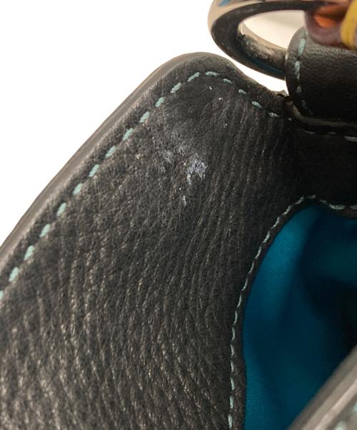 COACH（コーチ）COACH (コーチ) ターンロックショルダーバッグ ブラックの古着・服飾アイテム