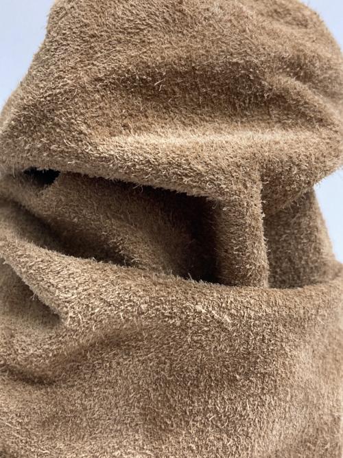 SITA PARANTICA（シータパランティカ）sita parantica (シータパランティカ) スェードドローストリングバッグ ベージュの古着・服飾アイテム