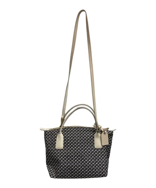 ROBERTA PIERI（ロベルタピエリ）ROBERTA PIERI (ロベルタピエリ) 2WAYバッグ ブラック×ホワイトの古着・服飾アイテム