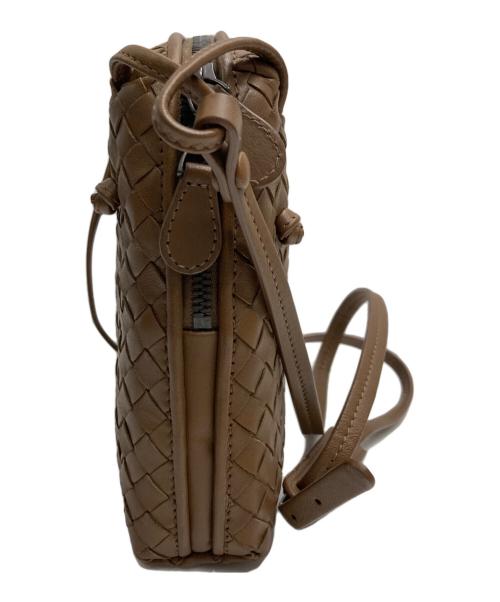 BOTTEGA VENETA（ボッテガベネタ）BOTTEGA VENETA (ボッテガベネタ) ショルダーバッグ ベージュの古着・服飾アイテム