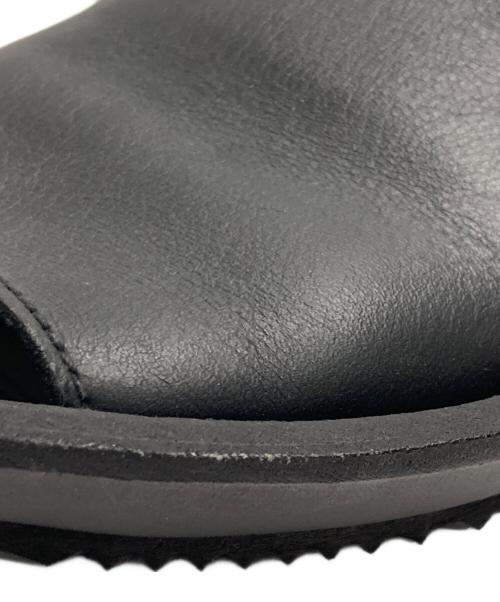 PUNTO PIGRO（プントピグロ）PUNTO PIGRO (プントピグロ) レザーサンダル ブラック サイズ:35の古着・服飾アイテム