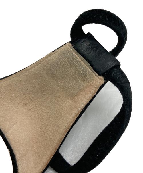 NEBULONIE（ネブローニ）NEBULONIE (ネブローニ) アンクルストラップヒールパンプス ブラック サイズ:351/2の古着・服飾アイテム