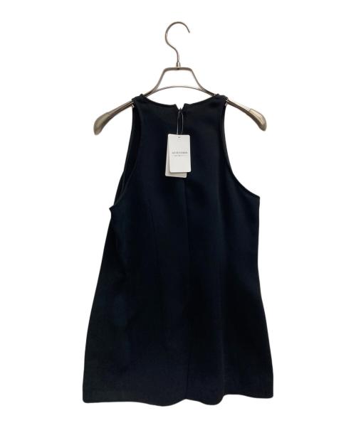 SCENTOF（セントオブ）SCENTOF (セントオブ) コンパクトブラウス ブラック サイズ:Free 未使用品の古着・服飾アイテム