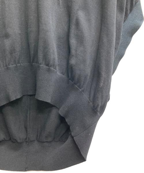 TOGA PULLA（トーガ プルラ）TOGA PULLA (トーガ プルラ) ハイゲージニットトップス ブラック サイズ:36の古着・服飾アイテム