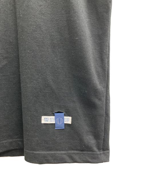 ANGLAN（アングラン）ANGLAN (アングラン) Applique Logo Half Tee ブラック サイズ:Freeの古着・服飾アイテム