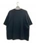 ANGLAN (アングラン) Applique Logo Half Tee ブラック サイズ:Free：4000円