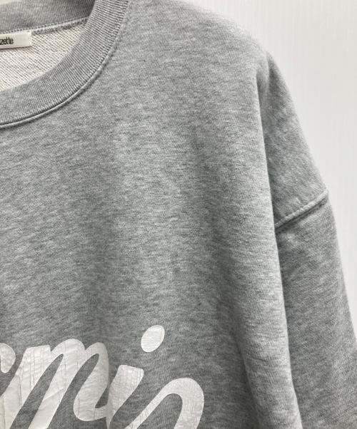 Whim Gazette（ウィムガゼット）Whim Gazette (ウィムガゼット) ロゴSWEATプルオーバー グレー サイズ:Freeの古着・服飾アイテム