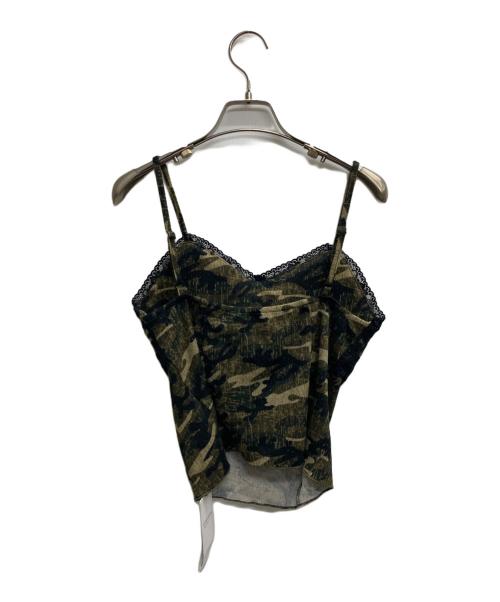 Oriens JOURNAL STANDARD（オリエンス ジャーナルスタンダード）Oriens JOURNAL STANDARD (オリエンス ジャーナルスタンダード) カモフラージュキャミソール オリーブ サイズ:Free 未使用品の古着・服飾アイテム