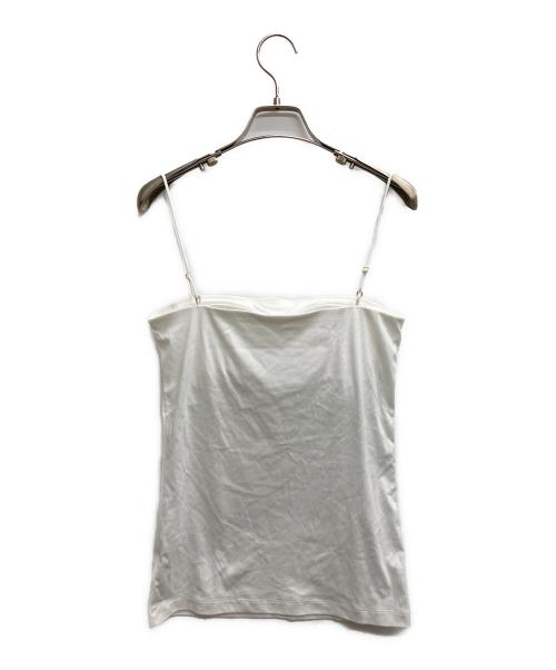 LALA VIE（ララヴィ）LALA VIE (ララヴィ) キャミソール ホワイト サイズ:Sの古着・服飾アイテム