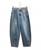 SLOBE IENAスローブ イエナ）の古着「コクーンシルエットデニム」｜ブルー