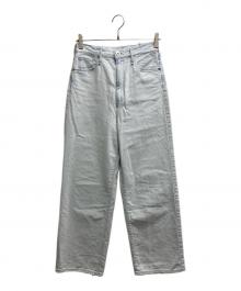 upper hights（アッパーハイツ）の古着「THE NIECE ワイドデニムパンツ」｜ブルー