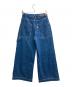 ANNA SUI NYC (アナスイエヌワイシー) スーパーバギーデニムパンツ ブルー サイズ:M：3500円
