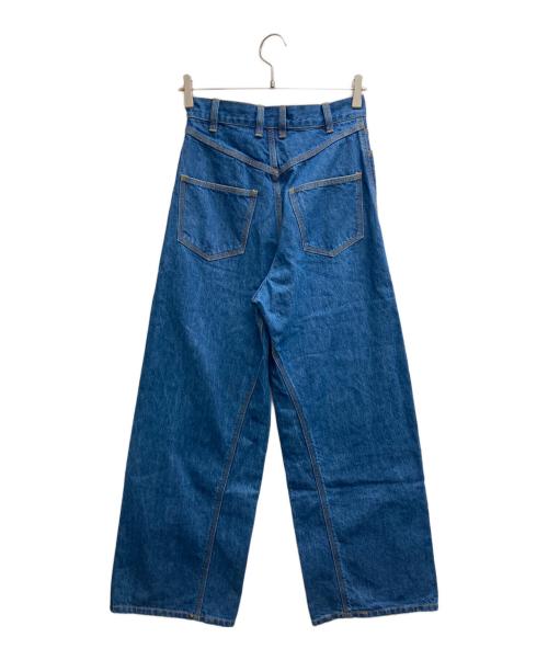 MAISON SPECIAL（メゾンスペシャル）MAISON SPECIAL (メゾンスペシャル) ワイドデニムパンツ ブルー サイズ:36の古着・服飾アイテム