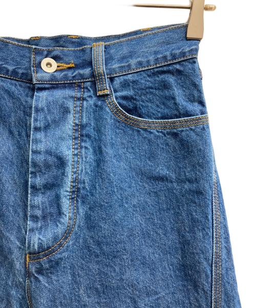 MAISON SPECIAL（メゾンスペシャル）MAISON SPECIAL (メゾンスペシャル) ワイドデニムパンツ ブルー サイズ:36の古着・服飾アイテム
