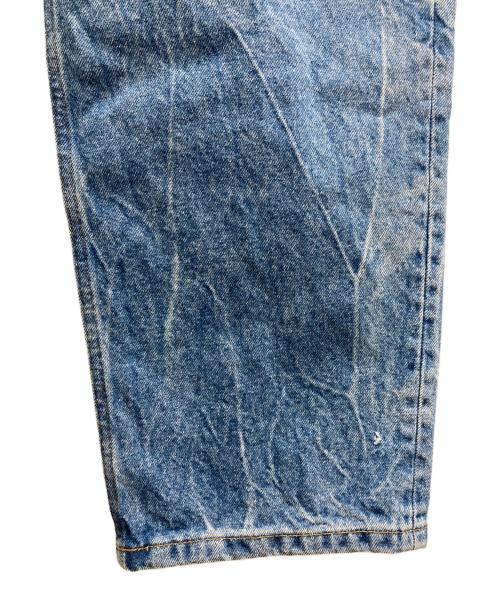 MAISON SPECIAL（メゾンスペシャル）MAISON SPECIAL (メゾンスペシャル) High Waist Cocoon Denim Pants ブルー サイズ:38の古着・服飾アイテム