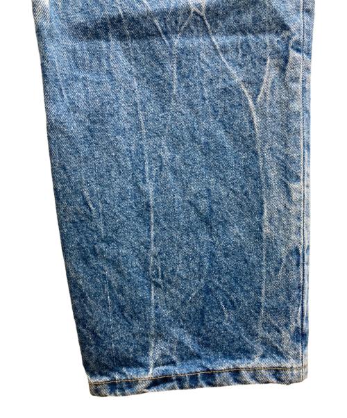 MAISON SPECIAL（メゾンスペシャル）MAISON SPECIAL (メゾンスペシャル) High Waist Cocoon Denim Pants ブルー サイズ:38の古着・服飾アイテム