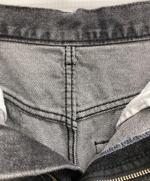 KnuthMarf（クヌースマーフ）KNUTHMARF (クヌースマーフ) side line studs denim ブラック サイズ:Sの古着・服飾アイテム