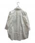 Vivienne Westwood RED LABEL (ヴィヴィアンウエストウッドレッドレーベル) 綿麻セルヴィッチダンガリースリーブタックシャツ ホワイト サイズ:00：15000円