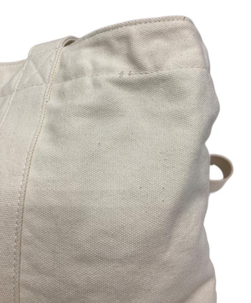 LANVIN en Bleu（ランバンオンブルー）LANVIN en Bleu (ランバンオンブルー) ジャーナル 2wayトートバッグ ホワイトの古着・服飾アイテム