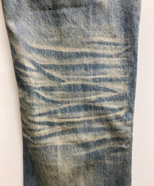 a good bad influence（アグッドバッドインフルエンス）a good bad influence (アグッドバッドインフルエンス) ダメージデニムパンツ インディゴ サイズ:L 未使用品の古着・服飾アイテム