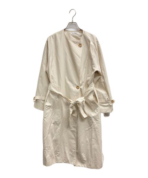 BEAUTY&YOUTH（ビューティーアンドユース）BEAUTY&YOUTH (ビューティーアンドユース) ノーカラーベルト コート ベージュ サイズ:M 未使用品の古着・服飾アイテム