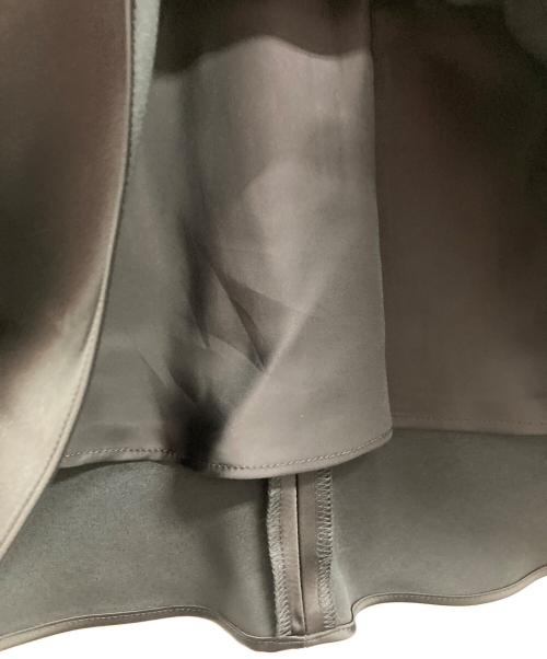 theory（セオリー）theory (セオリー) FLUID SATIN CL MIDI SK ブラック サイズ:Sの古着・服飾アイテム